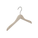 DE KLEDINGHANGER GIGANT Blouse / shirthanger (vlak) beukenhout naturel ongelakt met rokinkepingen
