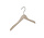 Blouse / shirthanger (vlak) beukenhout naturel ongelakt met rokinkepingen