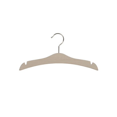 DE KLEDINGHANGER GIGANT Blouse / shirthanger (kind) beukenhout naturel ongelakt met rokinkepingen