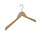 Blouse / shirthanger (vlak) beukenhout naturel gelakt met rokinkepingen