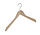 Blouse / shirthanger (geknikt) beukenhout naturel gelakt