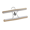 Trouser clip beech wood natural lacquered with felt insert, 27 cm Trouser clip beech wood natural lacquered with felt insert, 27 cm