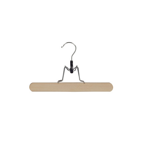 Broekklem beukenhout naturel gelakt met vilt inlage