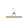 Trouser clip beech wood natural lacquered with felt insert, 27 cm Trouser clip beech wood natural lacquered with felt insert, 27 cm
