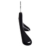 Coat / costume hanger beech wood black lacquered with broad shoulders, 41 cm Coat / costume hanger beech wood black lacquered with broad shoulders, 41 cm
