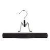Trouser clip beech wood black lacquered with felt insert, 27 cm Trouser clip beech wood black lacquered with felt insert, 27 cm