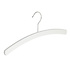 Blouse / shirthanger (vlak)  beukenhout wit gelakt Blouse / shirthanger (vlak)  beukenhout wit gelakt
