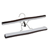 Trouser clip beech wood wenge stained with felt insert, 27 cm Trouser clip beech wood wenge stained with felt insert, 27 cm