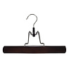 Trouser clip beech wood wenge stained with felt insert, 27 cm Trouser clip beech wood wenge stained with felt insert, 27 cm