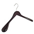 Mantel / kostuumhanger (geknikt) beukenhout wenge gebeitst met schouderverbreding Mantel / kostuumhanger (geknikt) beukenhout wenge gebeitst met schouderverbreding