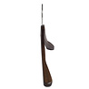 Coat / costume hanger beech wood walnut stained stained with broad shoulders, 38 cm Coat / costume hanger beech wood walnut stained stained with broad shoulders, 38 cm