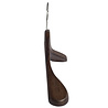 Coat / costume hanger beech wood walnut stained stained with broad shoulders, 41 cm Coat / costume hanger beech wood walnut stained stained with broad shoulders, 41 cm