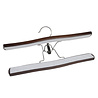 Trouser clip beech wood walnut stained stained with felt insert, 27 cm Trouser clip beech wood walnut stained stained with felt insert, 27 cm