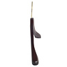 DE KLEDINGHANGER GIGANT Mantel / kostuumhanger (geknikt) beukenhout mahonie gebeitst met messinghaak en schouderverbreding DE KLEDINGHANGER GIGANT Mantel / kostuumhanger (geknikt) beukenhout mahonie gebeitst met messinghaak en schouderverbreding