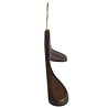 Mantel / kostuumhanger beukenhout walnoten gebeitst met messinghaak en schouderverbreding, 41 cm Mantel / kostuumhanger beukenhout walnoten gebeitst met messinghaak en schouderverbreding, 41 cm