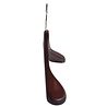 Mantel / kostuumhanger beukenhout mahonie gebeitst met schouderverbreding, 41 cm Mantel / kostuumhanger beukenhout mahonie gebeitst met schouderverbreding, 41 cm