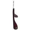 Mantel / kostuumhanger beukenhout mahonie gebeitst met schouderverbreding, 38 cm Mantel / kostuumhanger beukenhout mahonie gebeitst met schouderverbreding, 38 cm