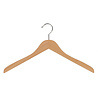 Blouse / shirthanger beukenhout naturel gelakt, 44 cm Blouse / shirthanger beukenhout naturel gelakt, 44 cm