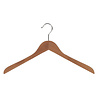 Blouse / shirthanger lotushout naturel gelakt, 44 cm Blouse / shirthanger lotushout naturel gelakt, 44 cm