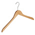 Blouse / shirthanger (geknikt) lotushout naturel gelakt Blouse / shirthanger (geknikt) lotushout naturel gelakt