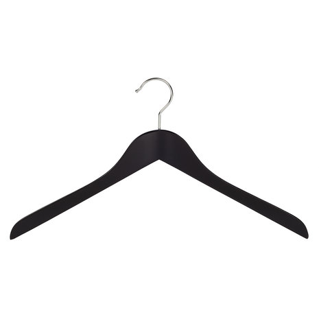 Blouse / shirthanger (geknikt) lotushout zwart gelakt Blouse / shirthanger (geknikt) lotushout zwart gelakt