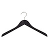 DE KLEDINGHANGER GIGANT Blouse / shirthanger lotushout zwart gelakt