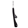 Mantel / kostuumhanger lotushout zwart gelakt met schouderverbreding, 41 cm Mantel / kostuumhanger lotushout zwart gelakt met schouderverbreding, 41 cm