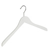 Blouse / shirthanger lotushout wit gelakt, 44 cm
