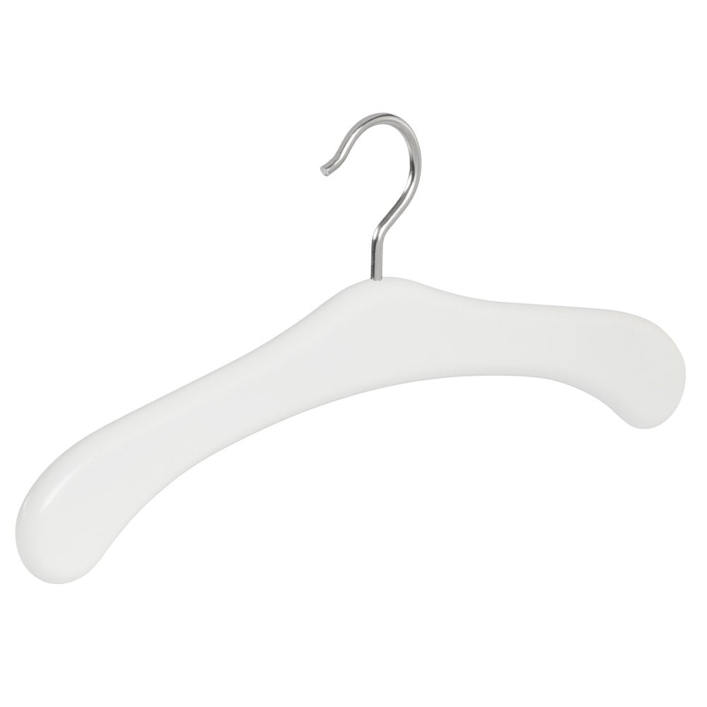 Garderobehanger beukenhout wit gelakt, 45 cm Garderobehanger beukenhout wit gelakt, 45 cm