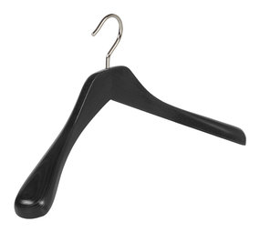 Garderobehanger "Uno" essenhout zwart gebeitst Garderobehanger "Uno" essenhout zwart gebeitst
