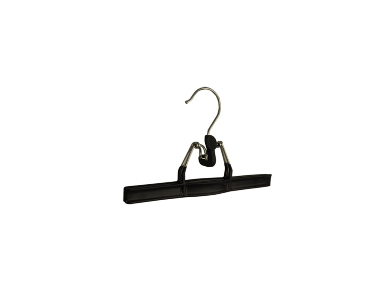 DE KLEDINGHANGER GIGANT Broekklem metaal met zwarte anti-slip coating DE KLEDINGHANGER GIGANT Broekklem metaal met zwarte anti-slip coating