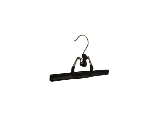DE KLEDINGHANGER GIGANT Broekklem metaal met zwarte anti-slip coating DE KLEDINGHANGER GIGANT Broekklem metaal met zwarte anti-slip coating