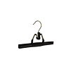 Broekklem metaal met zwarte anti-slip coating, 26 cm Broekklem metaal met zwarte anti-slip coating, 26 cm