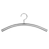 Garderobehanger metaal verchroomd Ø 22 mm, 41 cm Garderobehanger metaal verchroomd Ø 22 mm, 41 cm