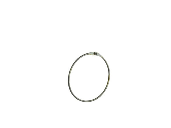 Riemhanger metaal verchroomd zonder haak Riemhanger metaal verchroomd zonder haak