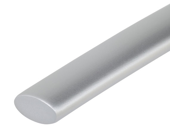 CW CONCEPT Garderobehanger "Loft" aluminium met messinghaak