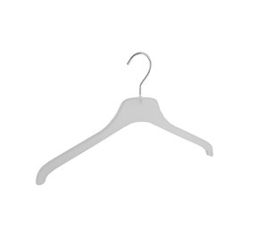 Blouse / shirthanger (vlak) kunststof frosted Blouse / shirthanger (vlak) kunststof frosted