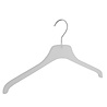 Blouse / shirthanger kunststof frosted, 42 cm Blouse / shirthanger kunststof frosted, 42 cm