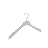 CORTEC Blouse / shirthanger (gebogen) kunststof frosted met rokinkepingen