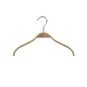 Blouse / shirt hanger (child) birch wood natural lacquered, 26 cm Blouse / shirt hanger (child) birch wood natural lacquered, 26 cm
