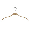 Blouse / shirthanger berkenhout naturel gelakt, 38 cm