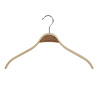 DE KLEDINGHANGER GIGANT Mantel / kostuumhanger (gebogen) berkenhout naturel gelakt met schouderverbreding DE KLEDINGHANGER GIGANT Mantel / kostuumhanger (gebogen) berkenhout naturel gelakt met schouderverbreding