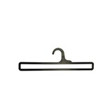 SER-VIZ Sjaalhanger kunststof zwart (10 st.)