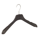 Mantel / kostuumhanger (gebogen) kunststof Bio - Pro Nature (weidegras) met schouderverbreding en rokinkepingen