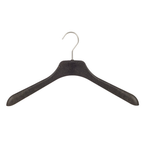CORTEC Mantel / kostuumhanger (gebogen) kunststof Bio - Pro Nature (weidegras) met schouderverbreding CORTEC Mantel / kostuumhanger (gebogen) kunststof Bio - Pro Nature (weidegras) met schouderverbreding