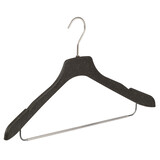 CORTEC Blouse / shirthanger (gebogen) kunststof Bio - Pro Nature (weidegras) met rokinkepingen en anti-slip broeklat CORTEC Blouse / shirthanger (gebogen) kunststof Bio - Pro Nature (weidegras) met rokinkepingen en anti-slip broeklat