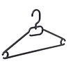 Multihanger kunststof zwart met draaibare haak, 42 cm Multihanger kunststof zwart met draaibare haak, 42 cm