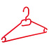Multihanger (vlak) kunststof rood met draaibare haak Multihanger (vlak) kunststof rood met draaibare haak