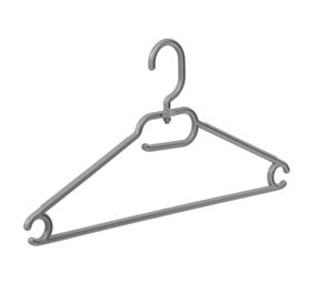 Multihanger (vlak) kunststof grijs met draaibare haak Multihanger (vlak) kunststof grijs met draaibare haak