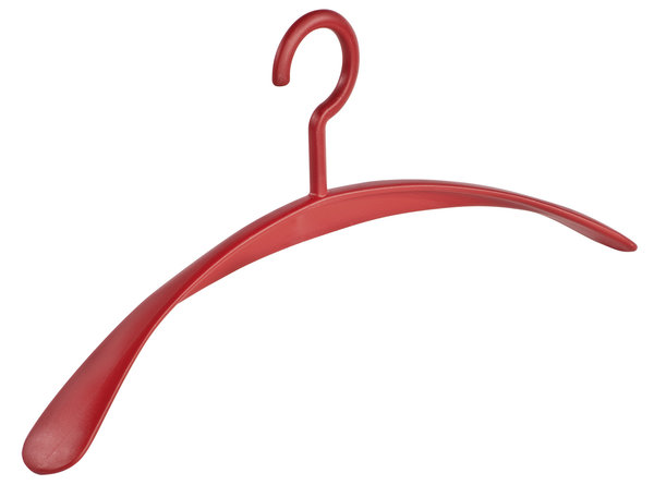CW CONCEPT Garderobehanger "Wing" kunststof rood